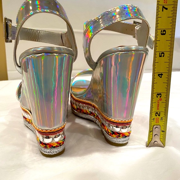 Studded Wedges by Holog NEW~ 🔥Free Shipping 👍 - Picture 5 of 8